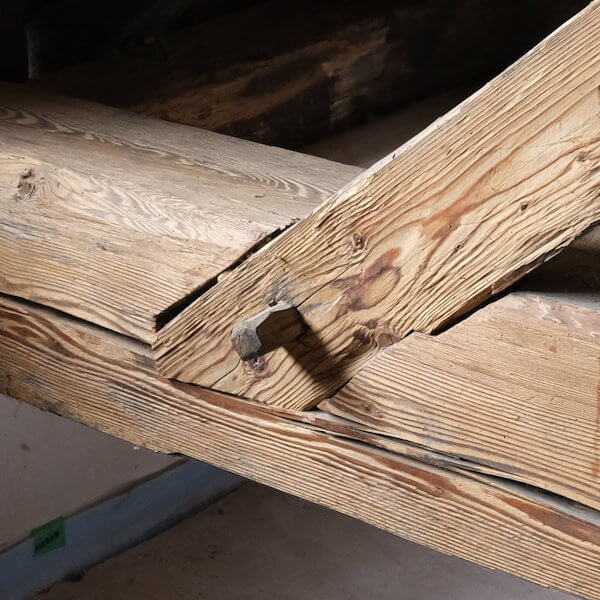 Holznagel, Holzverbindung